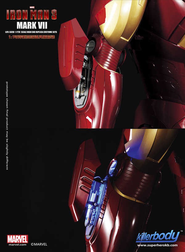 1/1 wearable props - Iron Man MK7 full set of armor