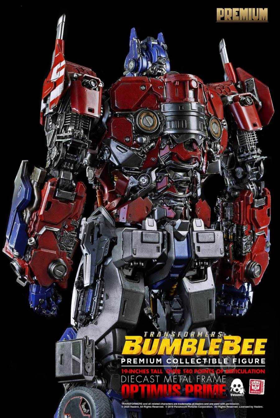 19-inch Transformers: Bumblebee – Optimus Prime