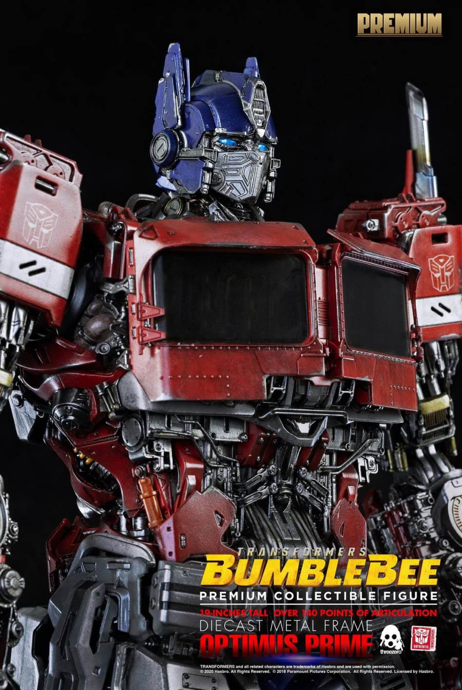 19-inch Transformers: Bumblebee – Optimus Prime