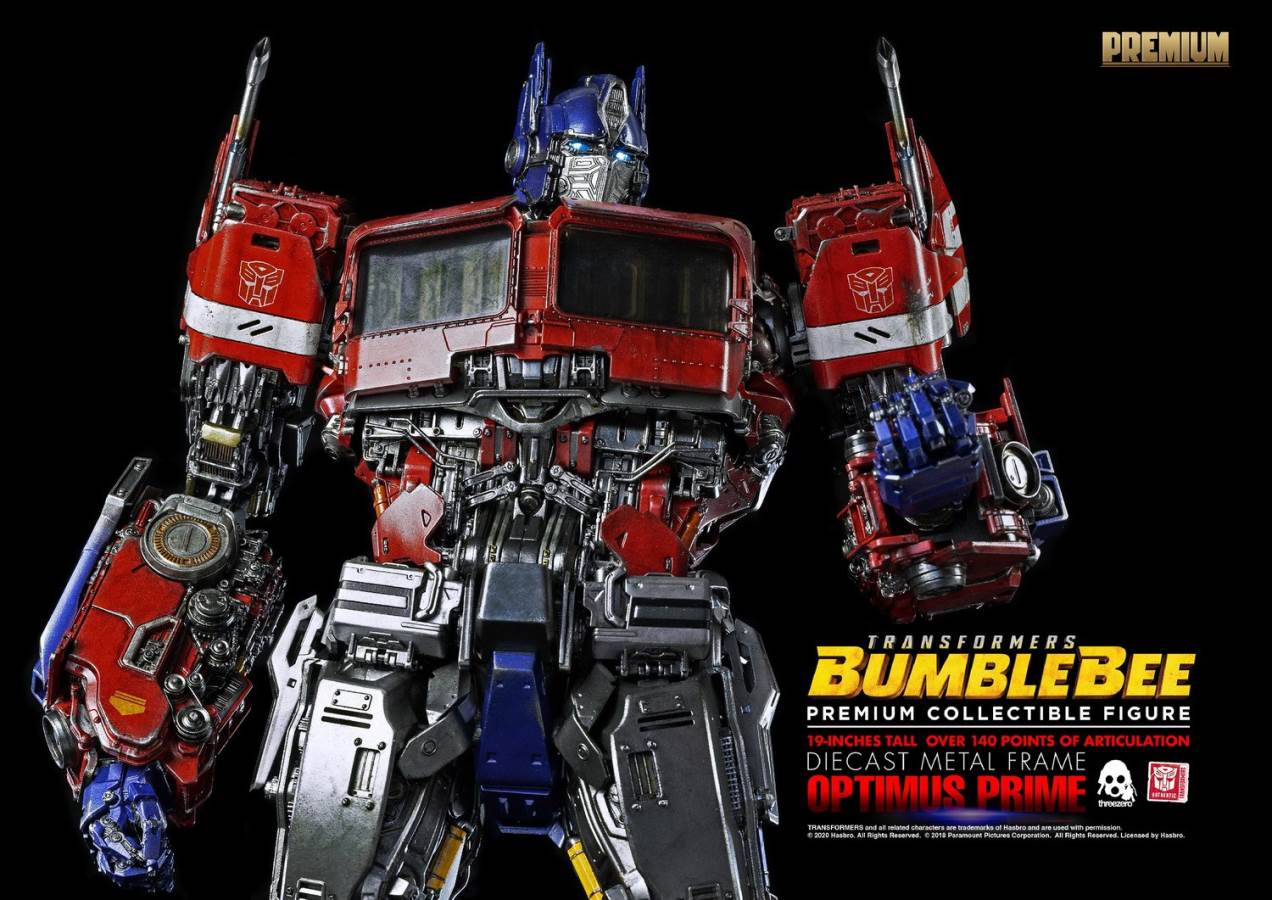 19-inch Transformers: Bumblebee – Optimus Prime