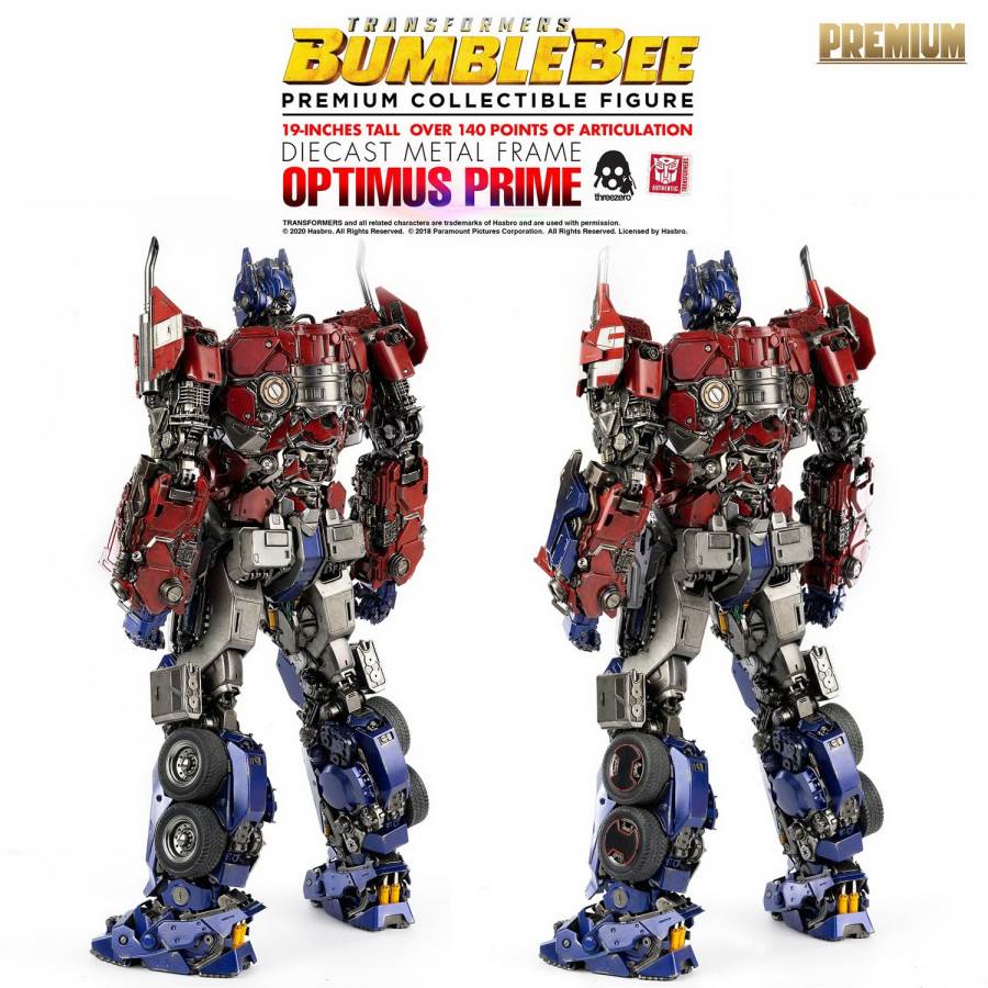 19-inch Transformers: Bumblebee – Optimus Prime