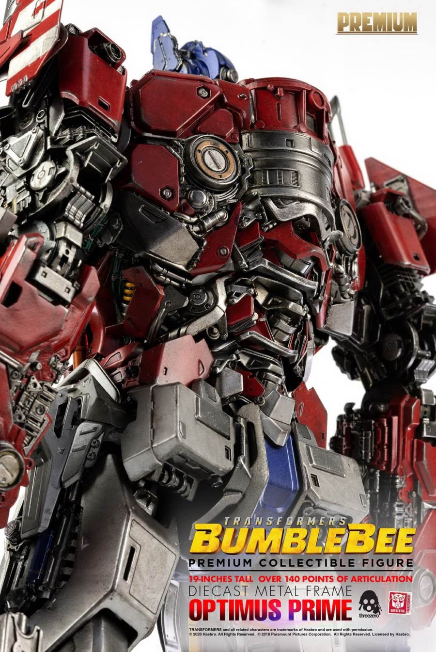 19-inch Transformers: Bumblebee – Optimus Prime