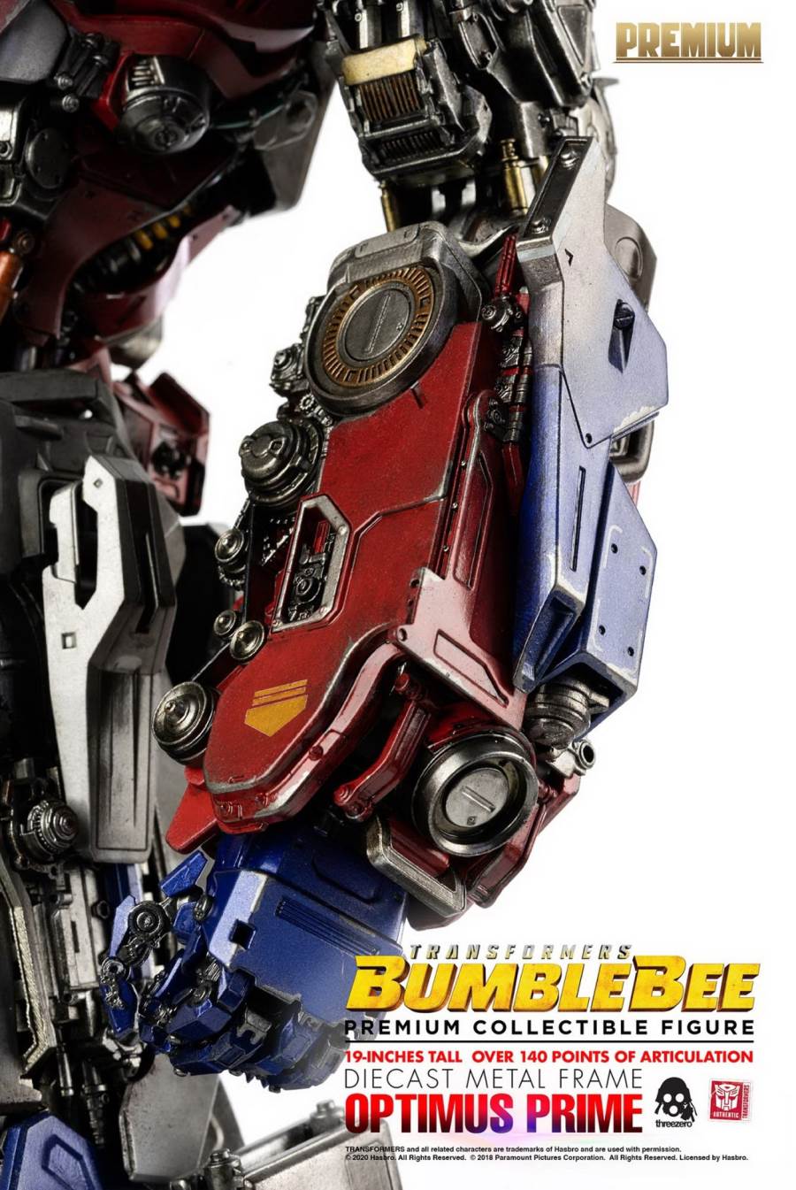 19-inch Transformers: Bumblebee – Optimus Prime