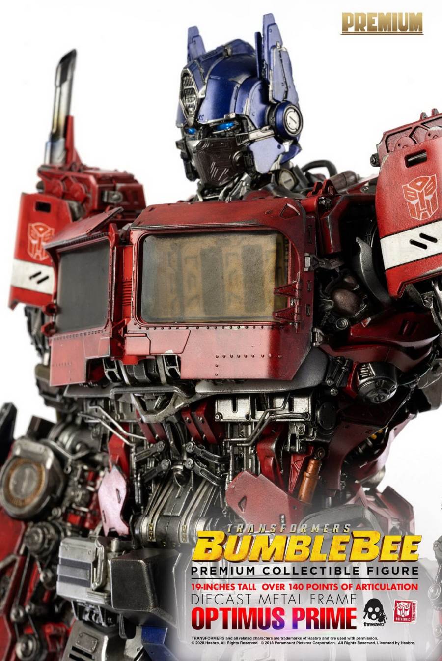 19-inch Transformers: Bumblebee – Optimus Prime