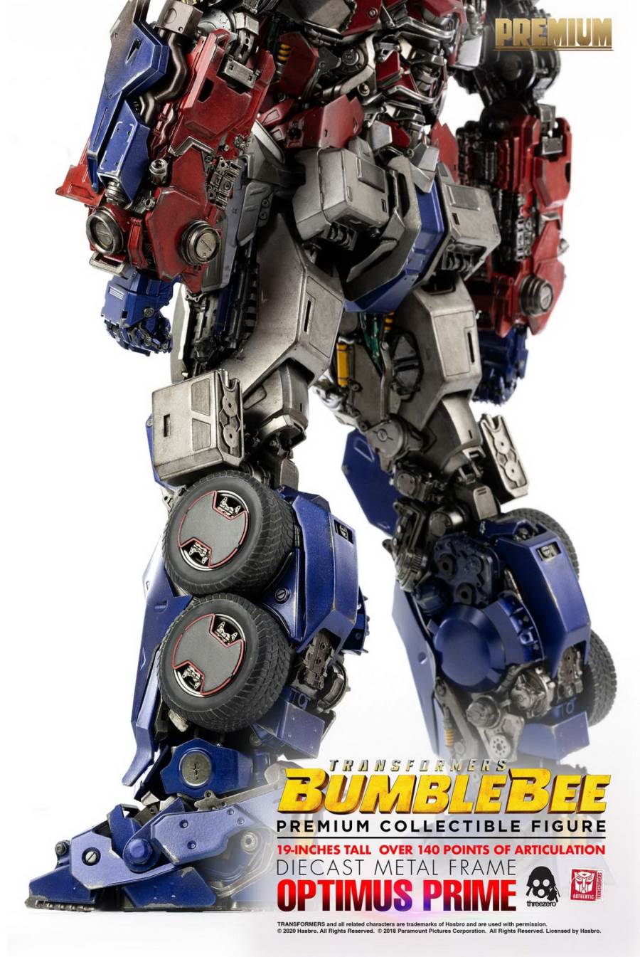 19-inch Transformers: Bumblebee – Optimus Prime