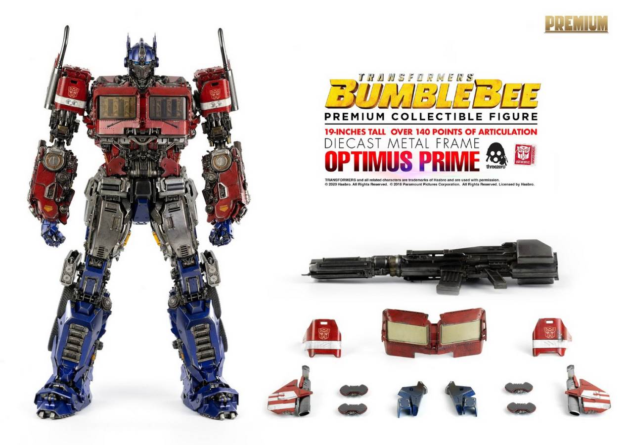19-inch Transformers: Bumblebee – Optimus Prime