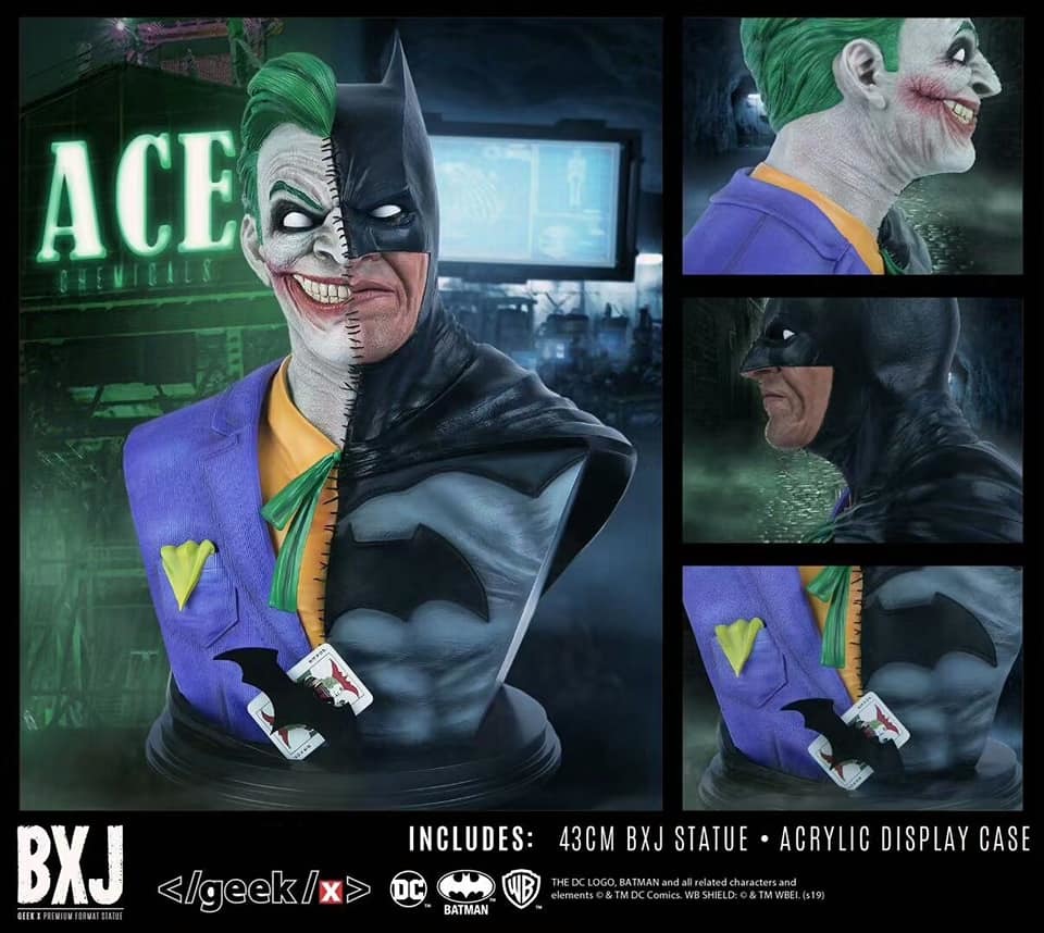 Joker & Batman Bust