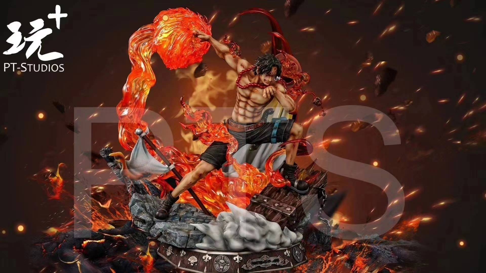 Art Battle Three Brothers Series - Portgas D. Ace