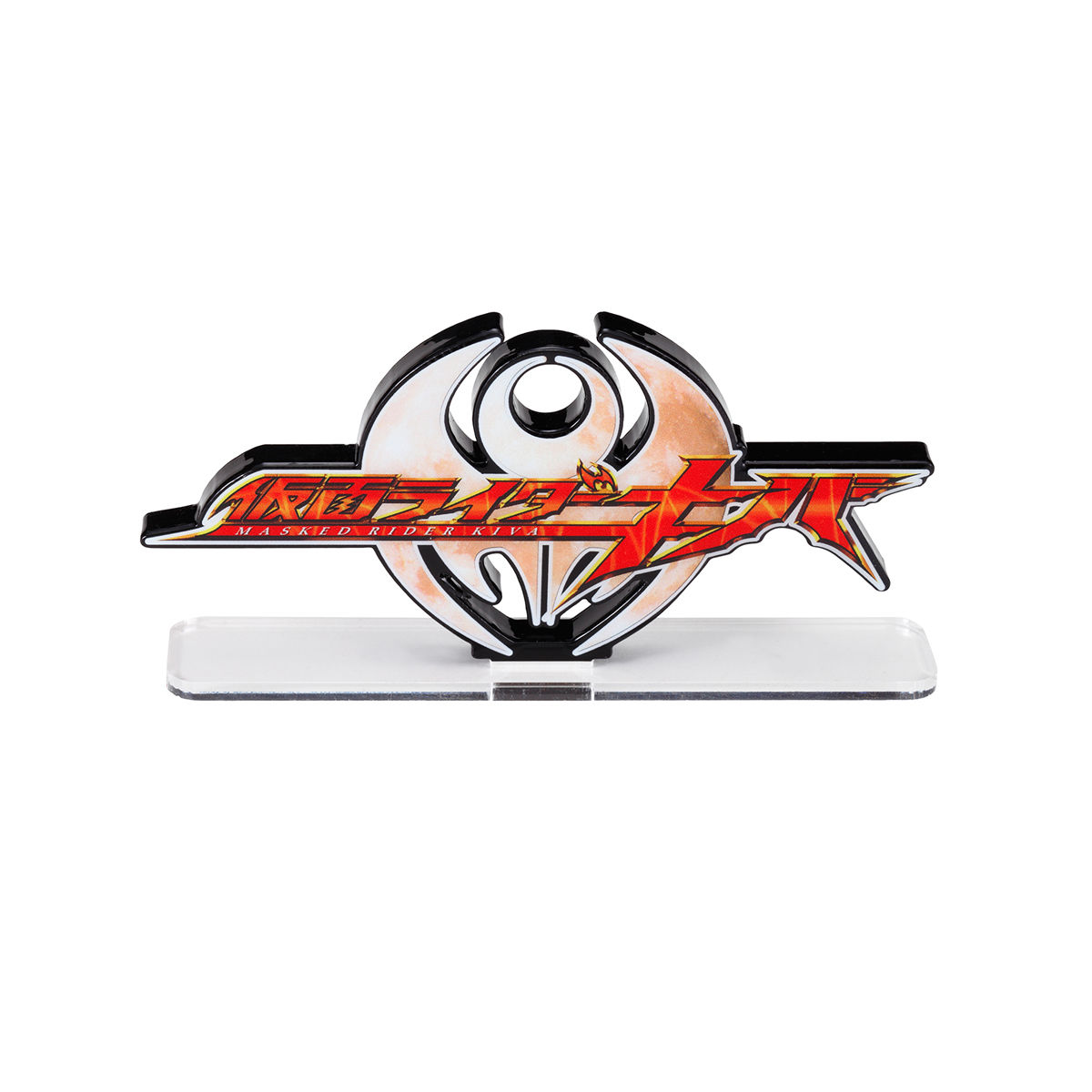 Acrylic logo display EX Kamen Rider Kiba