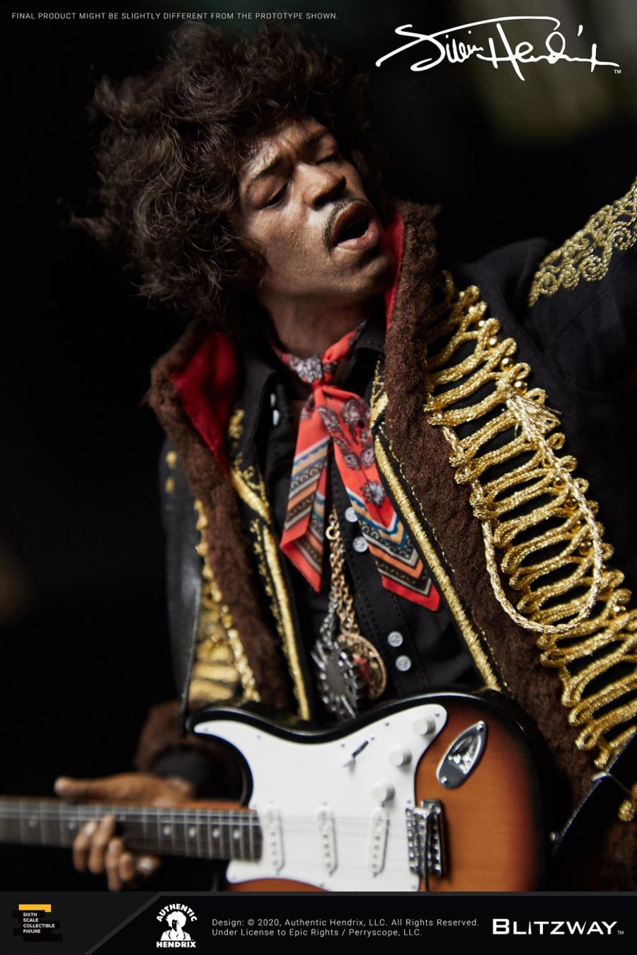 1/6 The God of Guitar - Jimi Hendrix