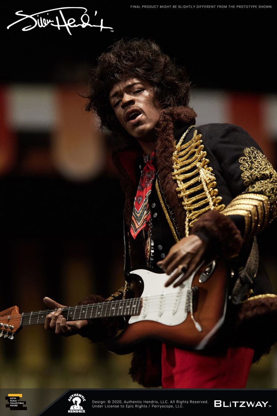 1/6 The God of Guitar - Jimi Hendrix
