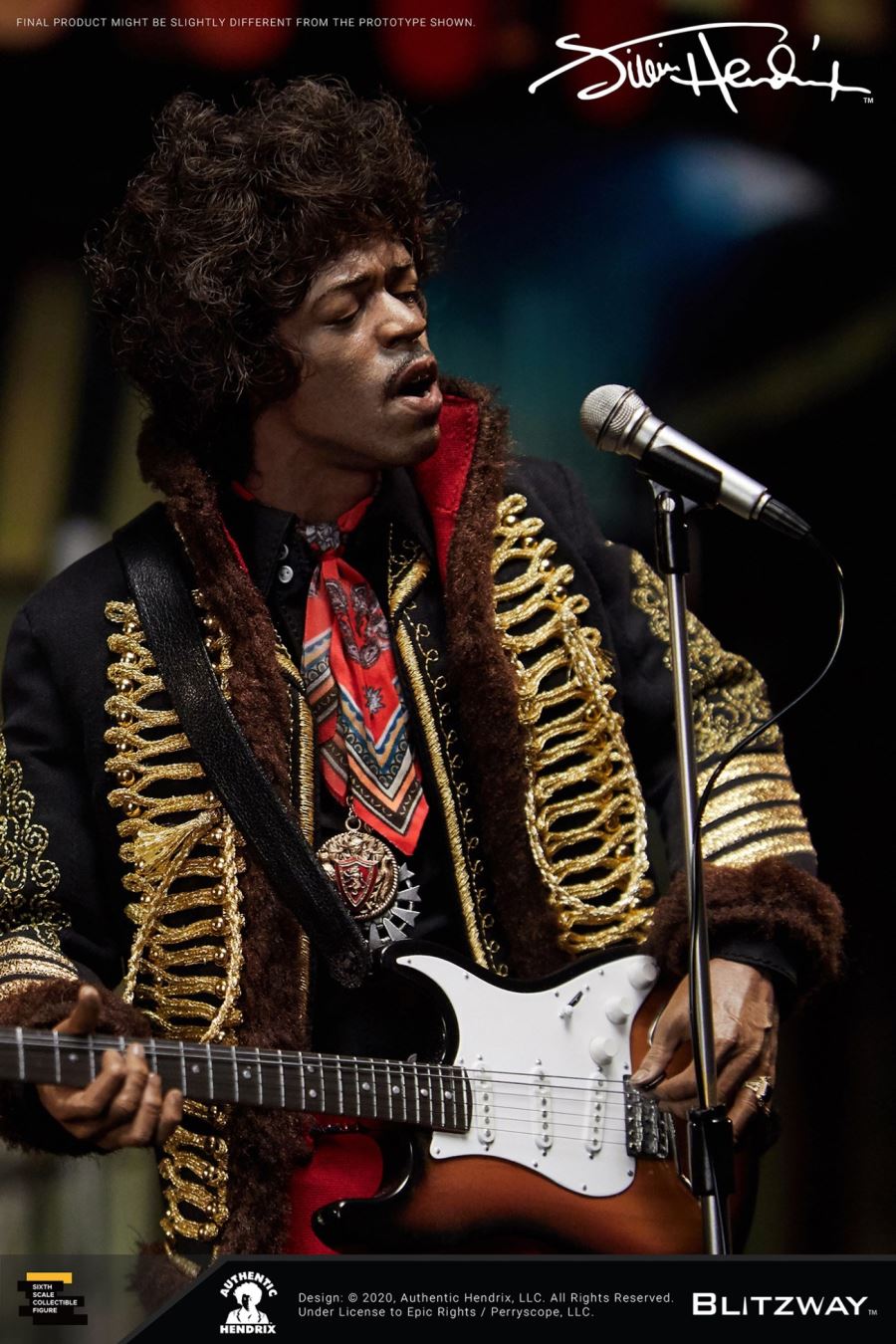 1/6 The God of Guitar - Jimi Hendrix
