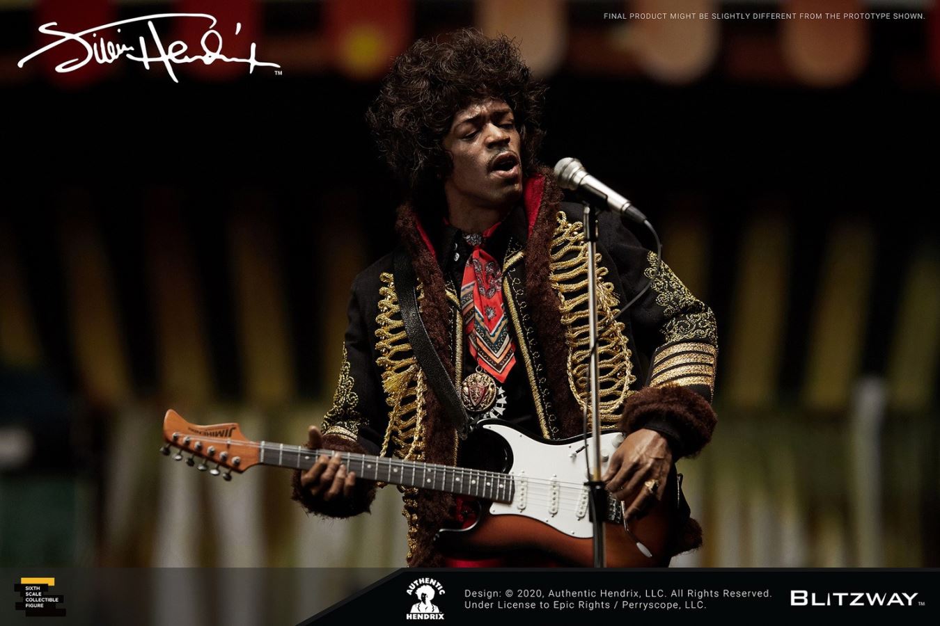 1/6 The God of Guitar - Jimi Hendrix