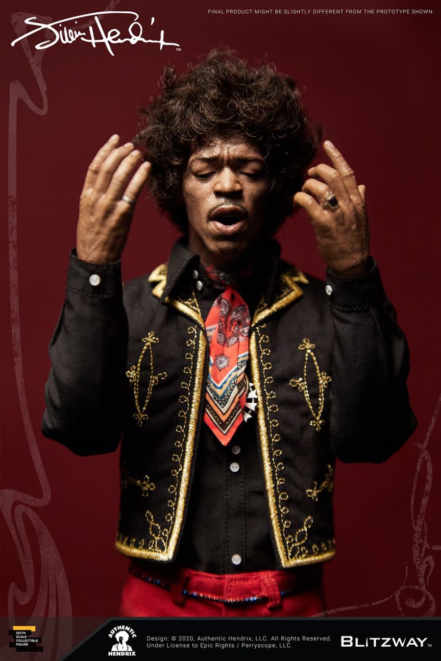 1/6 The God of Guitar - Jimi Hendrix