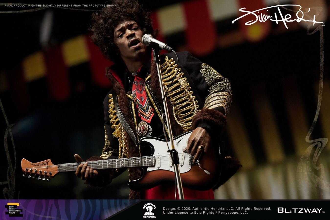 1/6 The God of Guitar - Jimi Hendrix