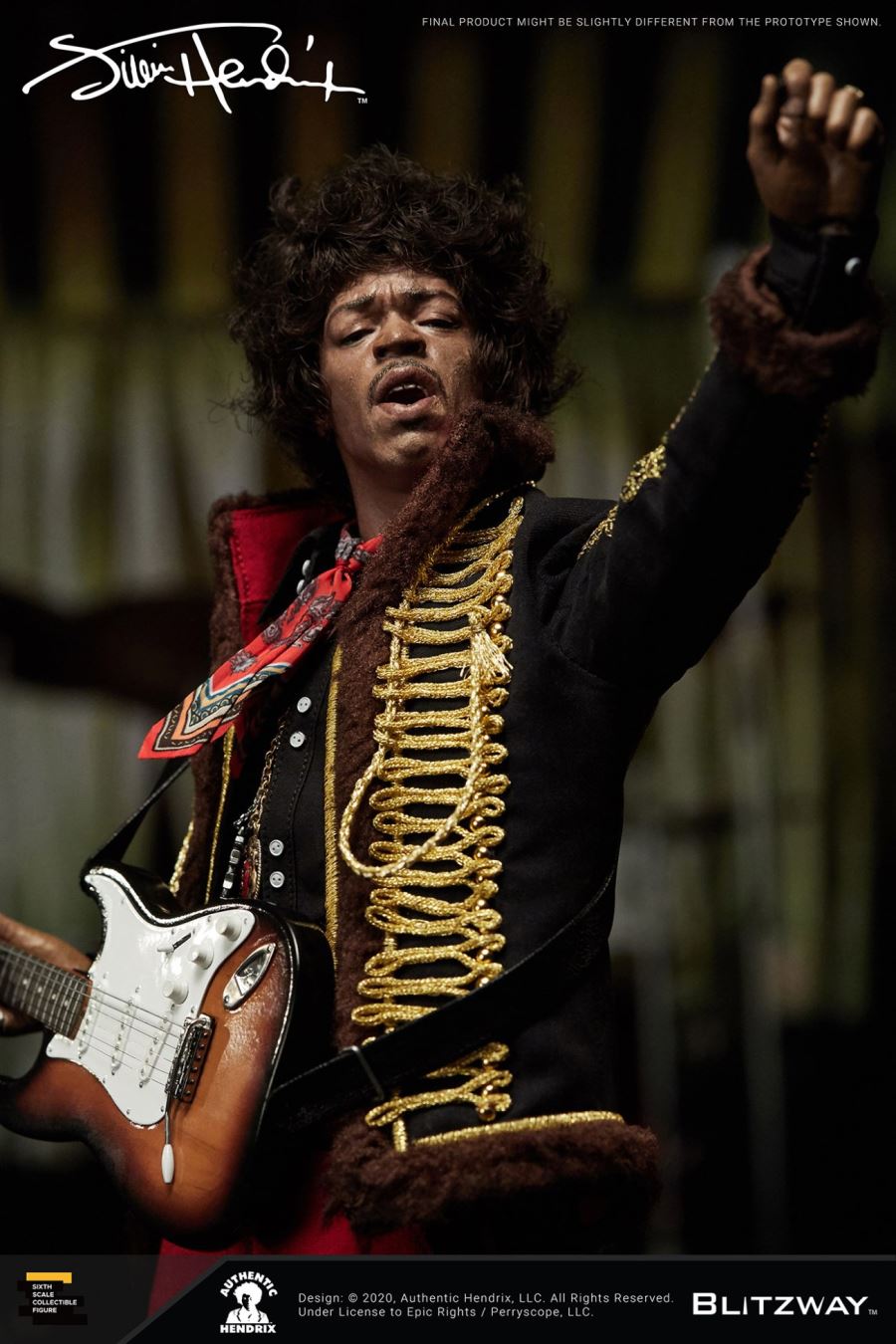 1/6 The God of Guitar - Jimi Hendrix