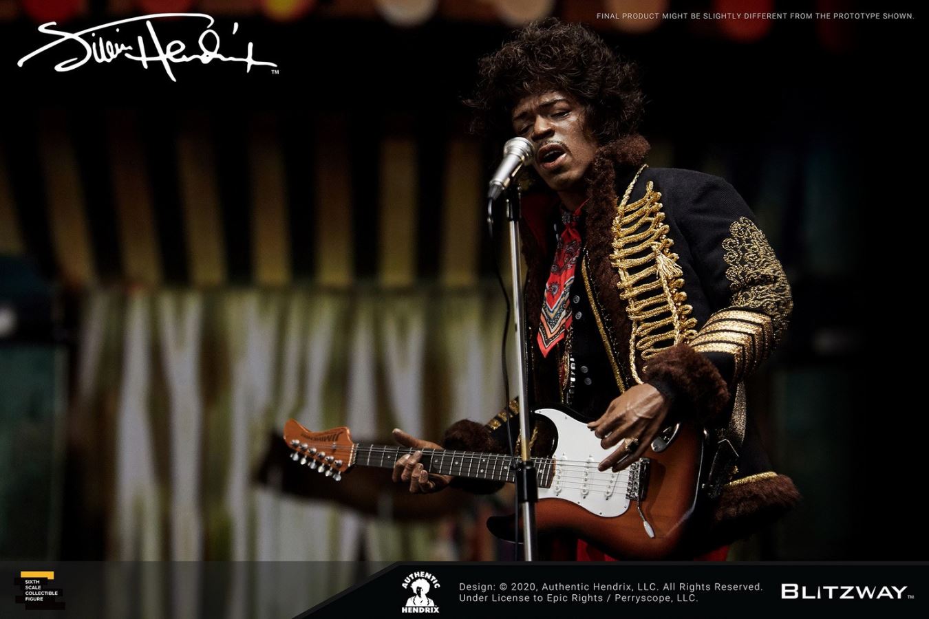 1/6 The God of Guitar - Jimi Hendrix