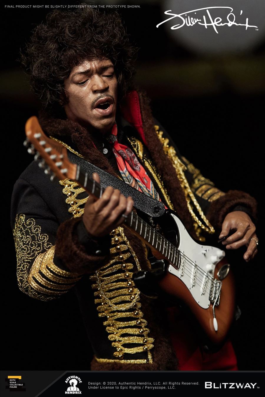 1/6 The God of Guitar - Jimi Hendrix