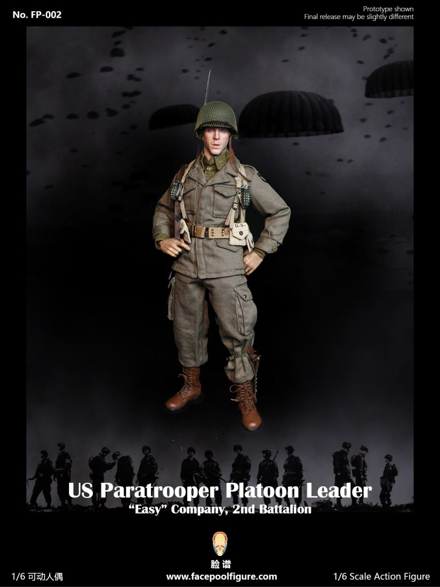 1/6 World War II US Airborne Division E Company Captain #FP002