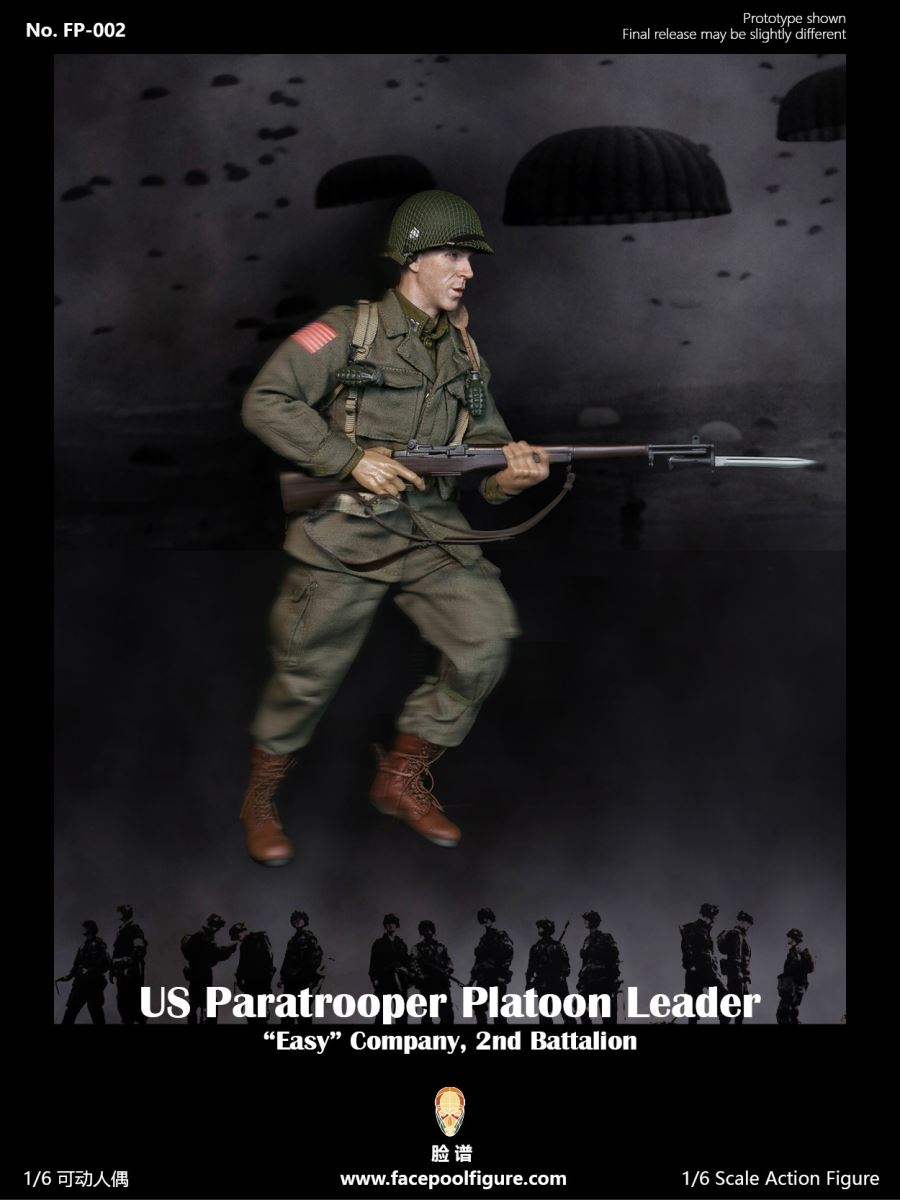 1/6 World War II US Airborne Division E Company Captain #FP002