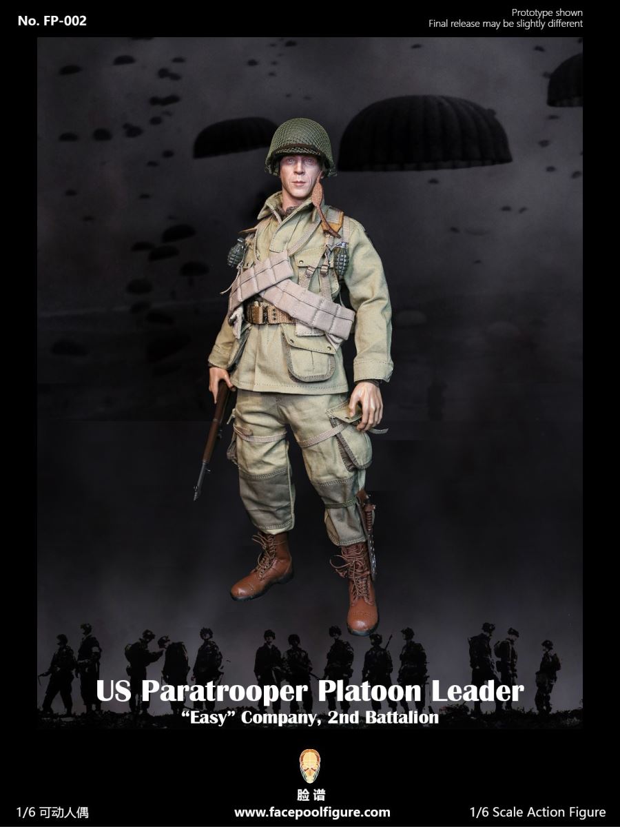 1/6 World War II US Airborne Division E Company Captain #FP002
