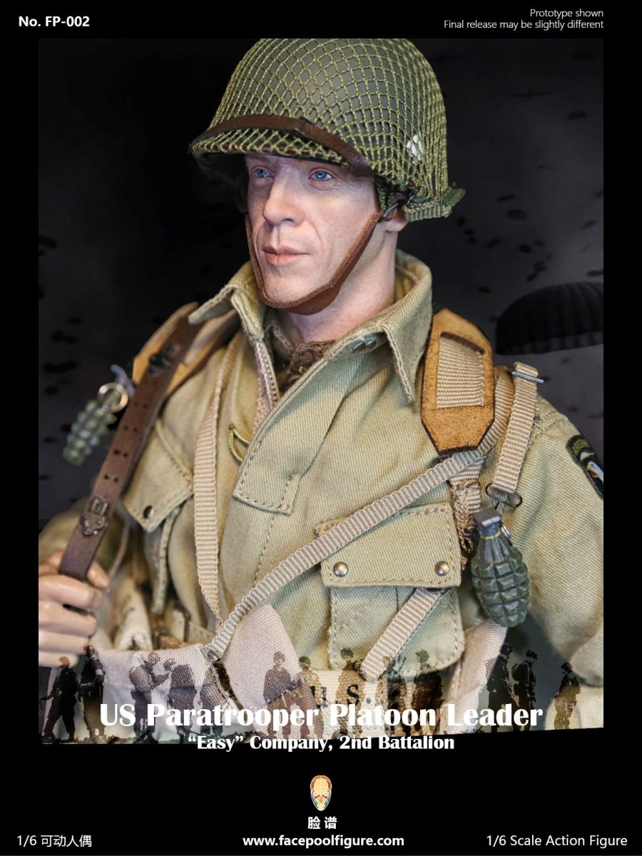 1/6 World War II US Airborne Division E Company Captain #FP002