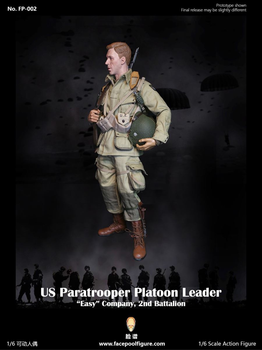 1/6 World War II US Airborne Division E Company Captain #FP002