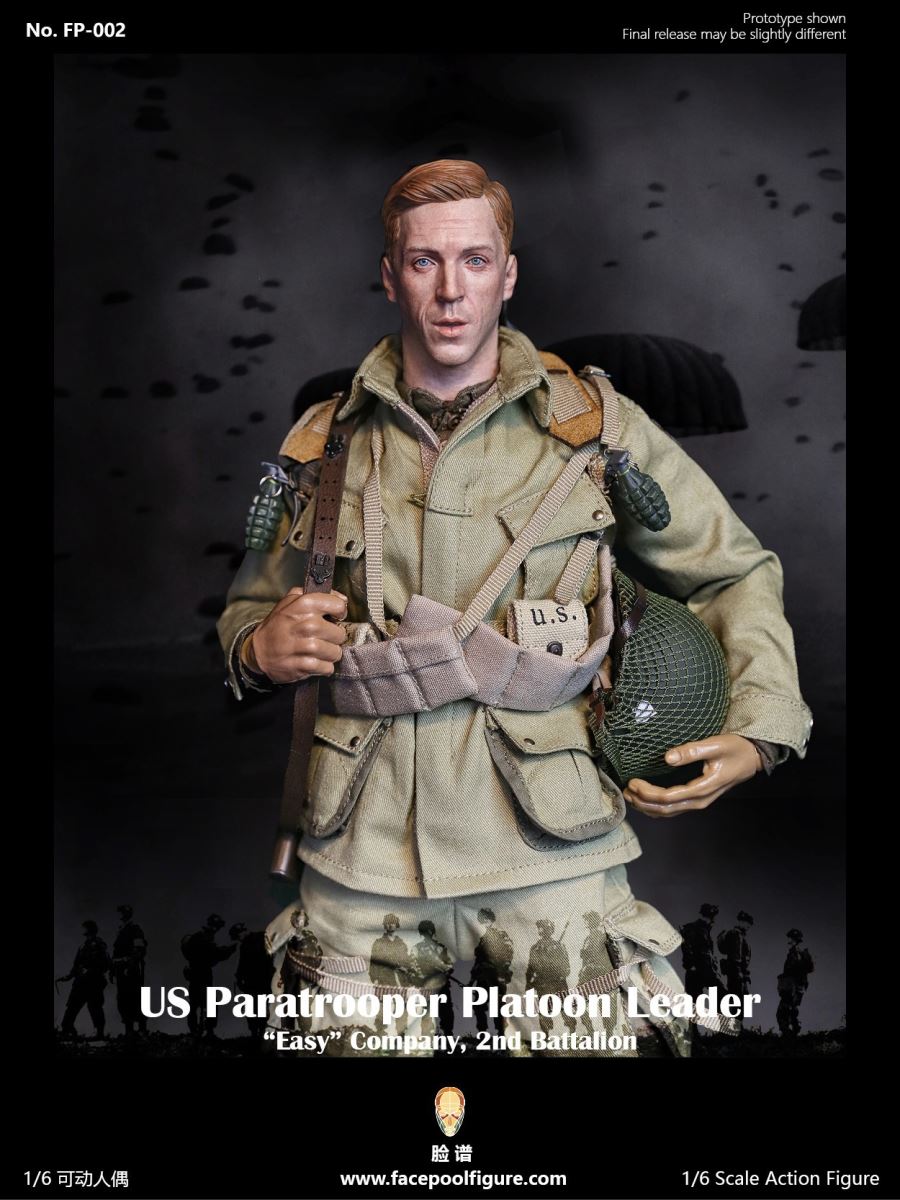 1/6 World War II US Airborne Division E Company Captain #FP002