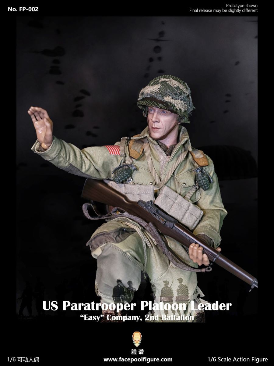 1/6 World War II US Airborne Division E Company Captain #FP002