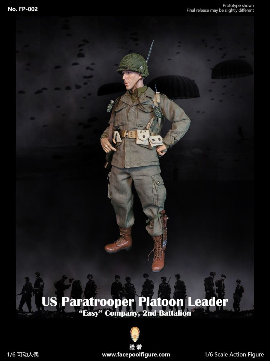 1/6 World War II US Airborne Division E Company Captain #FP002