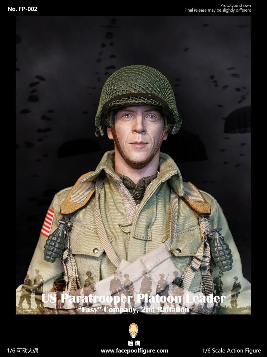 1/6 World War II US Airborne Division E Company Captain #FP002