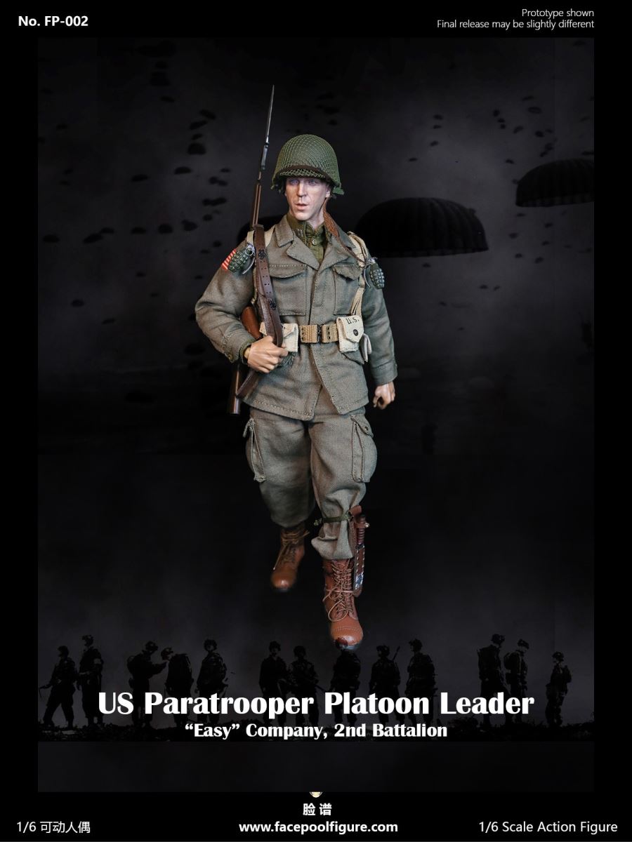 1/6 World War II US Airborne Division E Company Captain #FP002