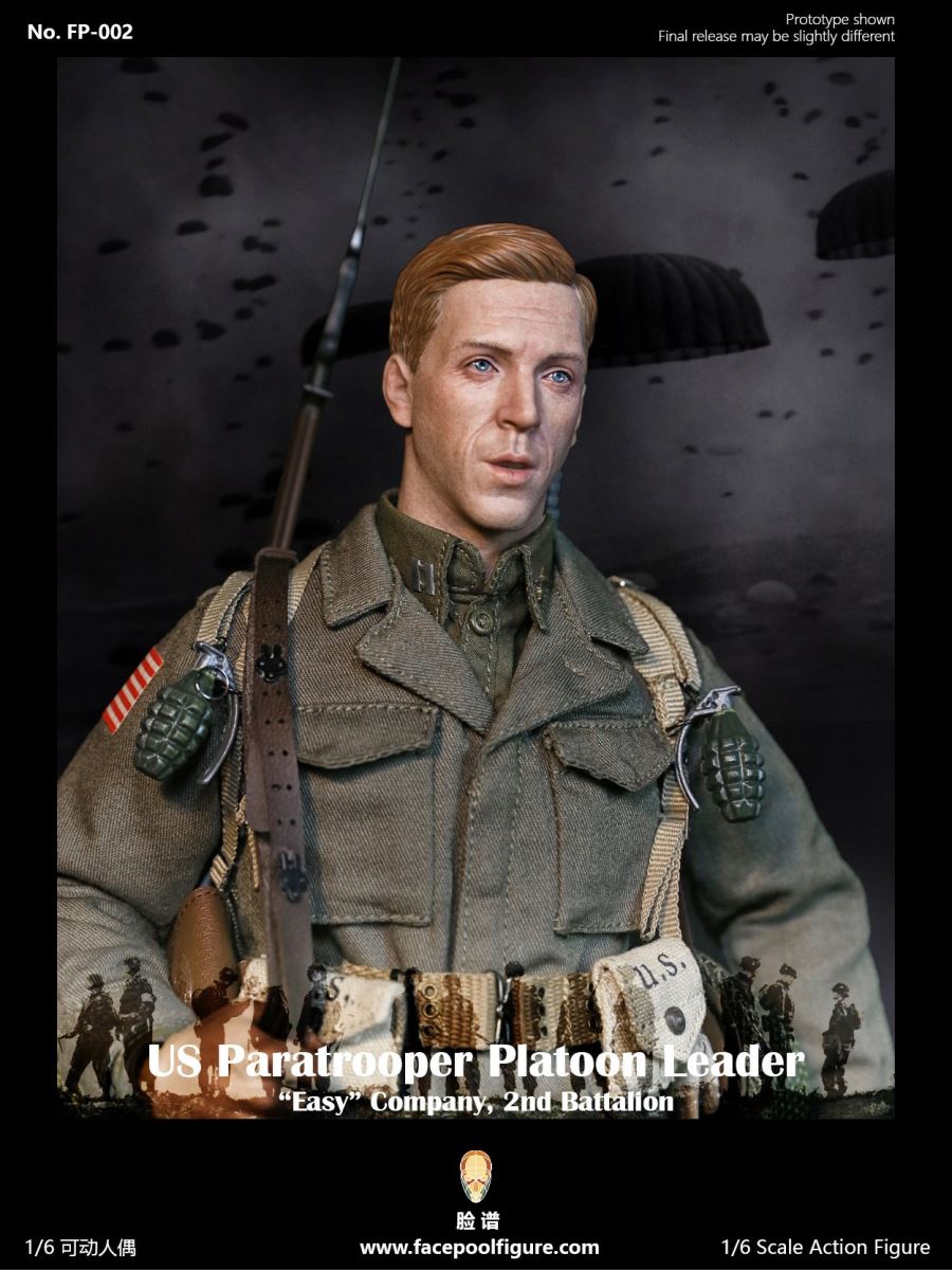 1/6 World War II US Airborne Division E Company Captain #FP002