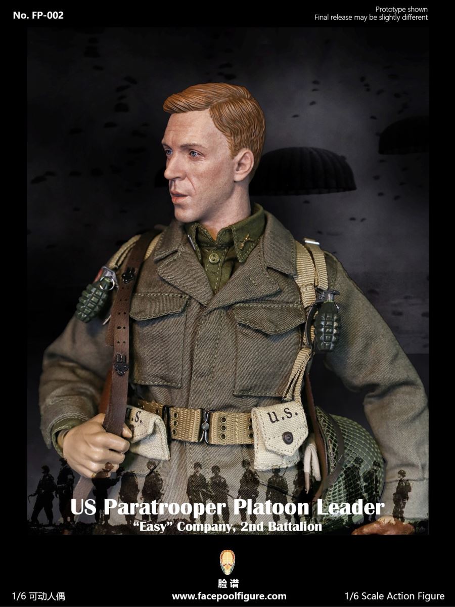 1/6 World War II US Airborne Division E Company Captain #FP002