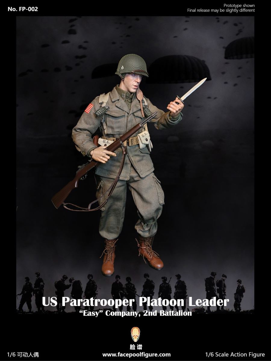 1/6 World War II US Airborne Division E Company Captain #FP002