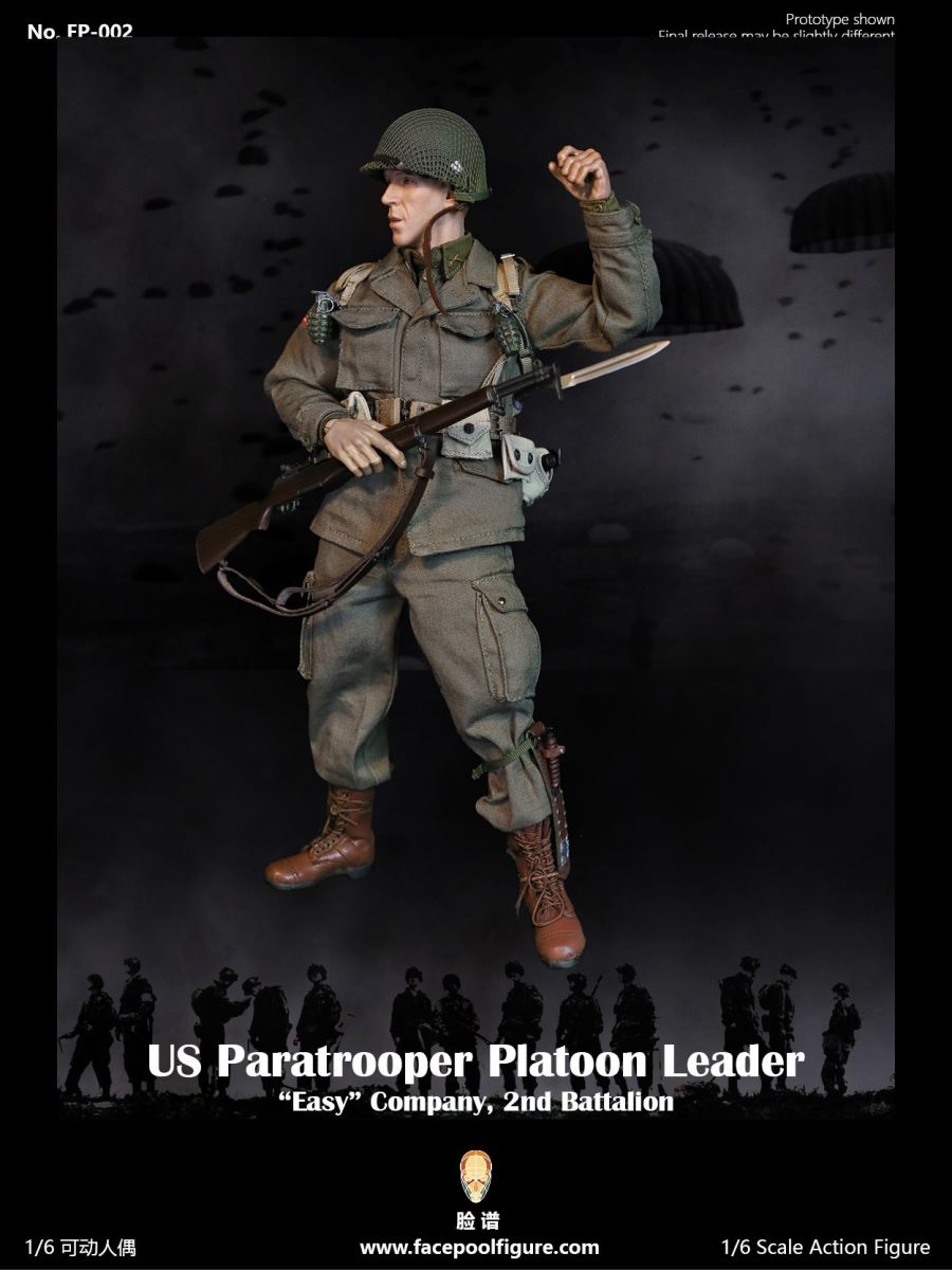 1/6 World War II US Airborne Division E Company Captain #FP002