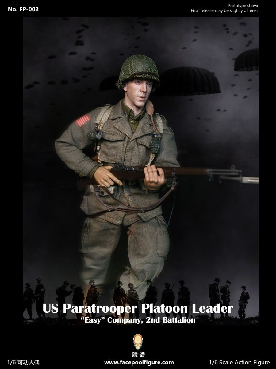 1/6 World War II US Airborne Division E Company Captain #FP002