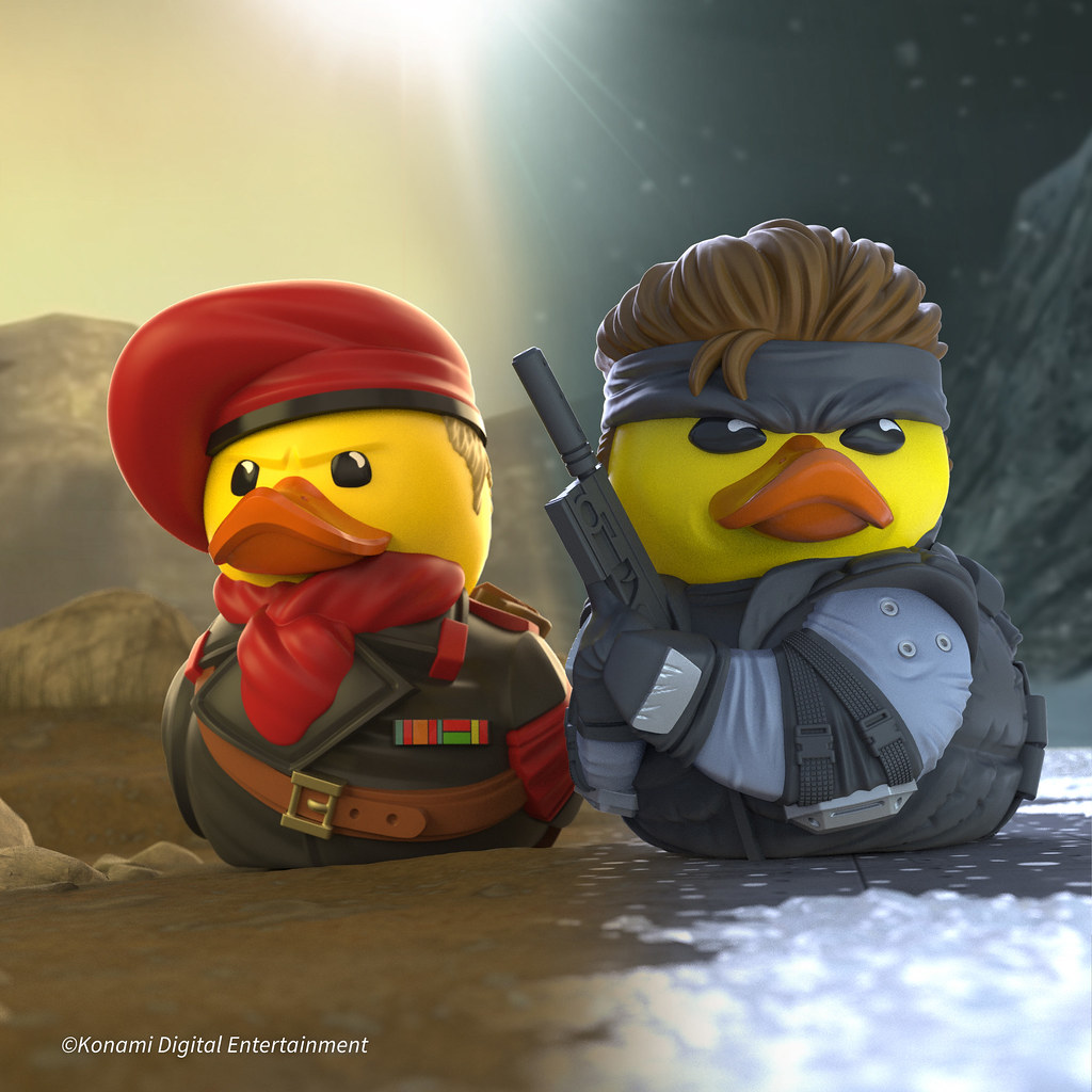 Metal Gear Solid Cosplaying Duck Collectible