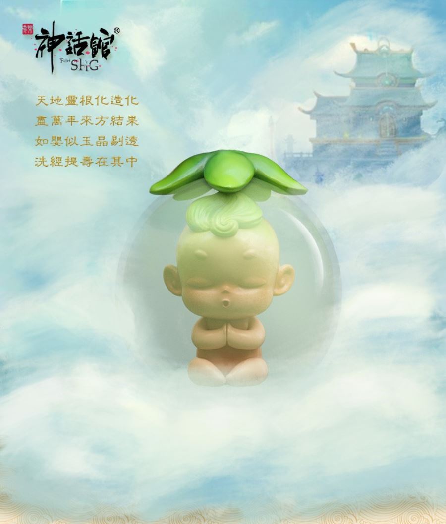 myth of the Monkey King Journey to the West Pavilion fighting over the Buddha statues