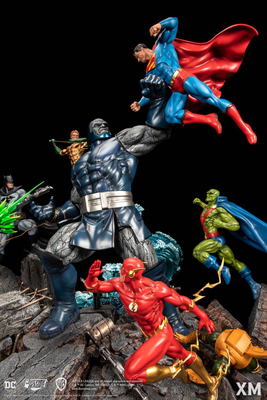 JLA vs Darkseid Ver A (Colour)