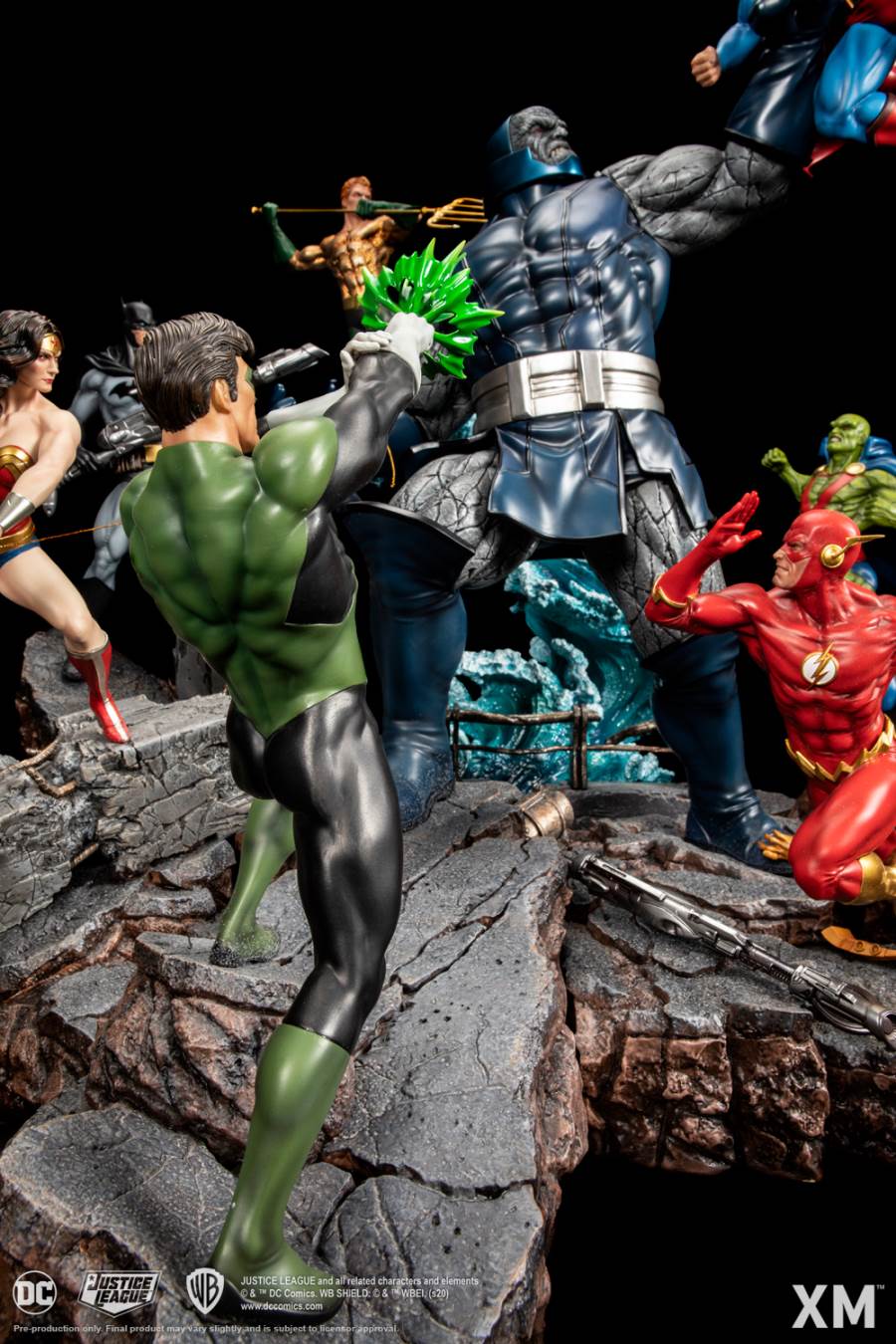 JLA vs Darkseid Ver A (Colour)
