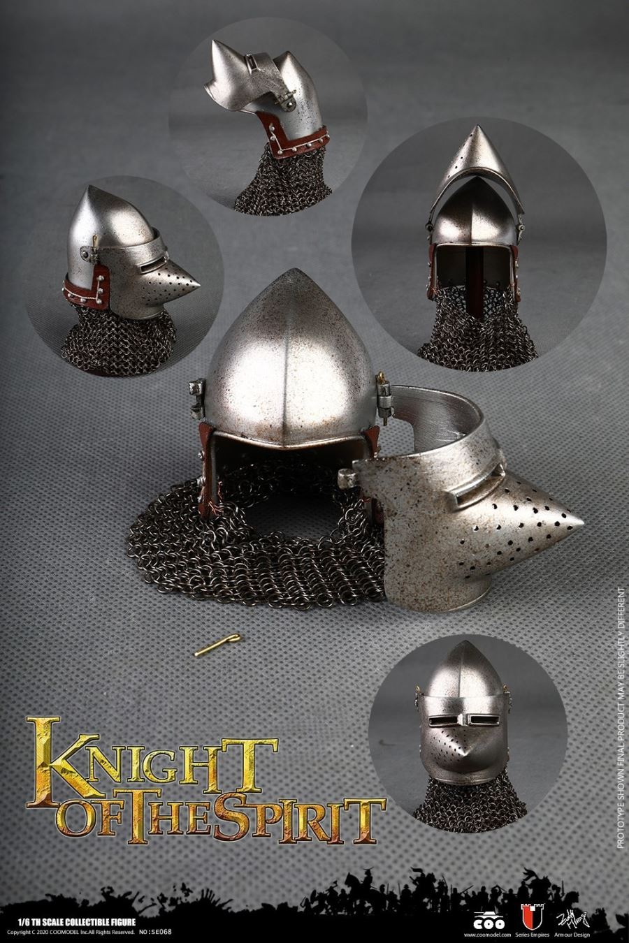 NO.SE068 1/6 SERIES OF EMPIRES (DIE-CAST ALLOY) - KNIGHT OF THE SPIRIT