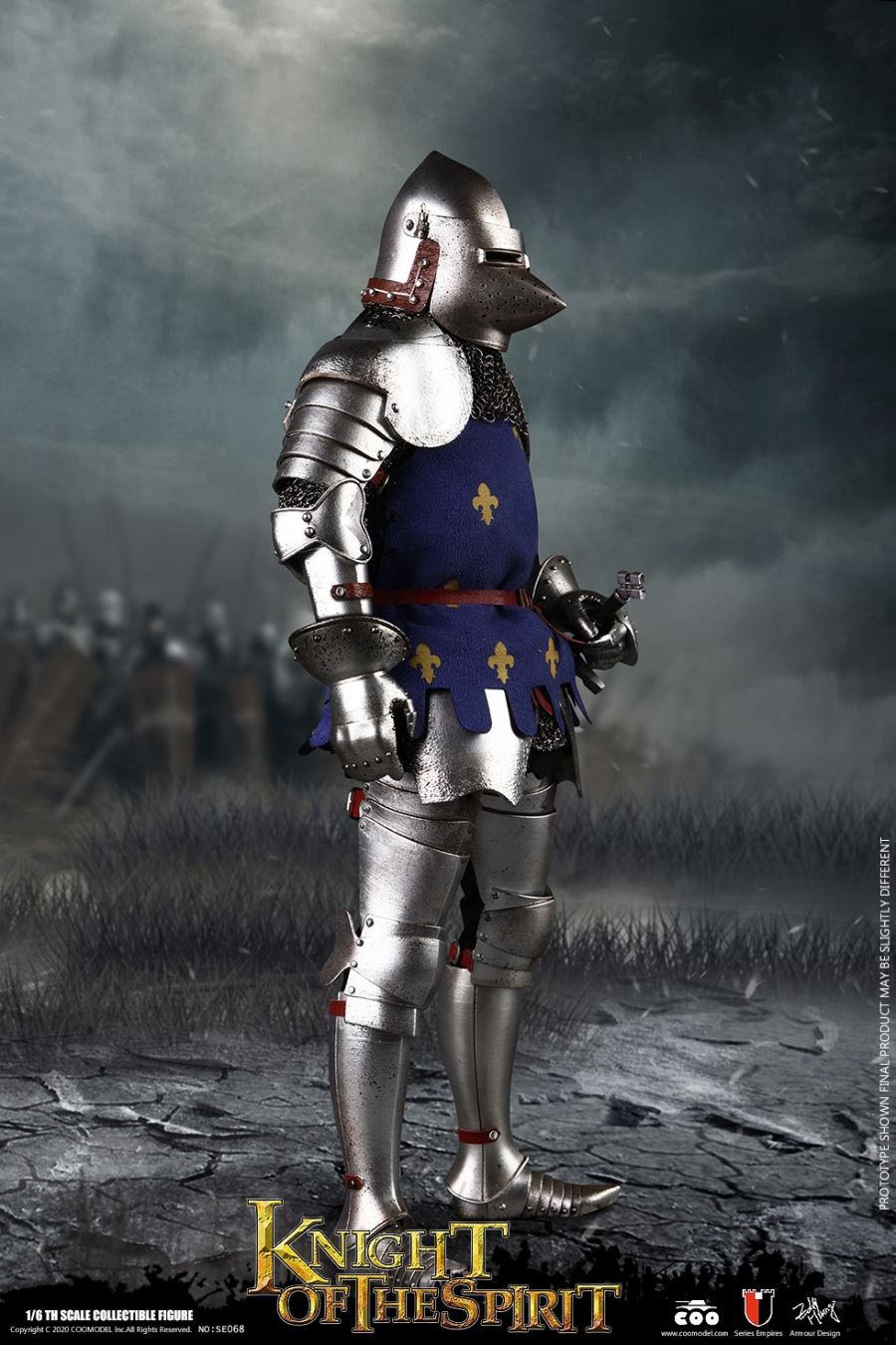 NO.SE068 1/6 SERIES OF EMPIRES (DIE-CAST ALLOY) - KNIGHT OF THE SPIRIT