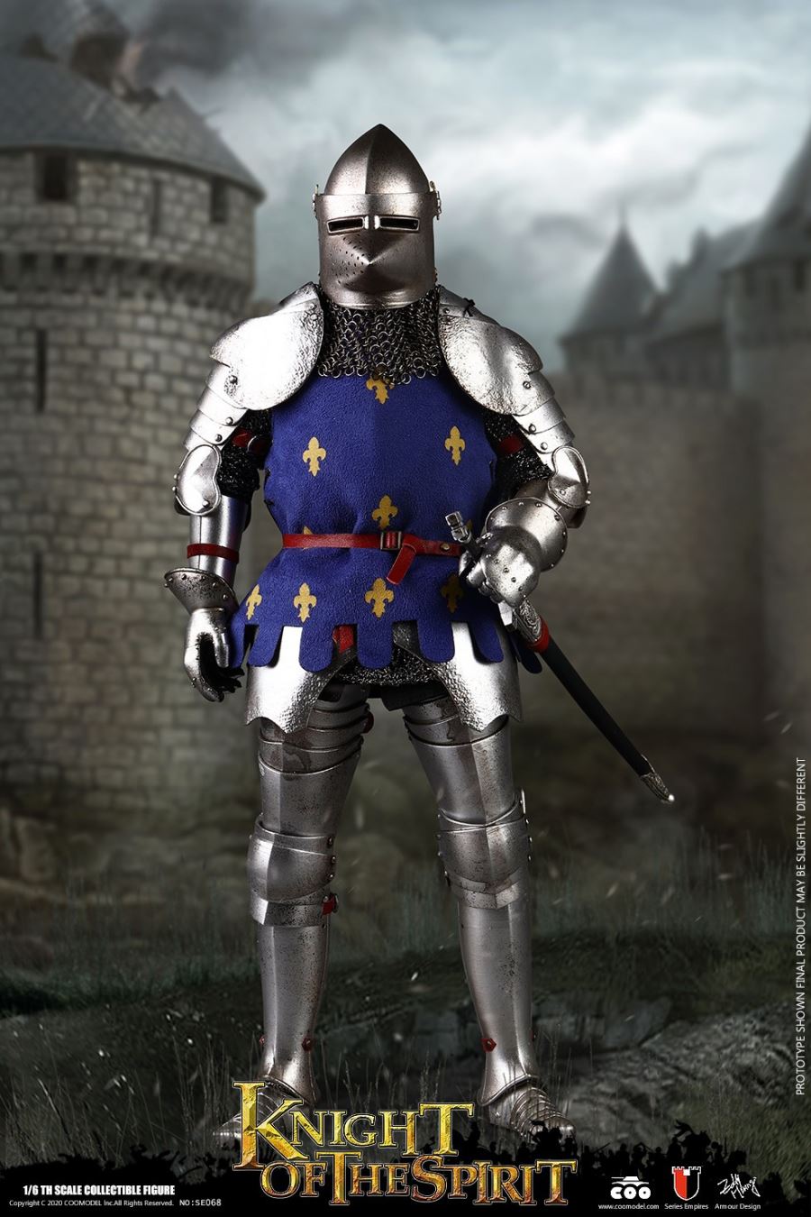 NO.SE068 1/6 SERIES OF EMPIRES (DIE-CAST ALLOY) - KNIGHT OF THE SPIRIT