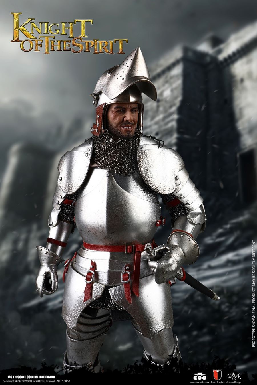 NO.SE068 1/6 SERIES OF EMPIRES (DIE-CAST ALLOY) - KNIGHT OF THE SPIRIT