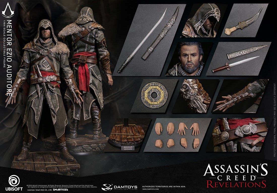 1/6 Assassin's Creed-Apocalypse - Mentor Ezio Auditore