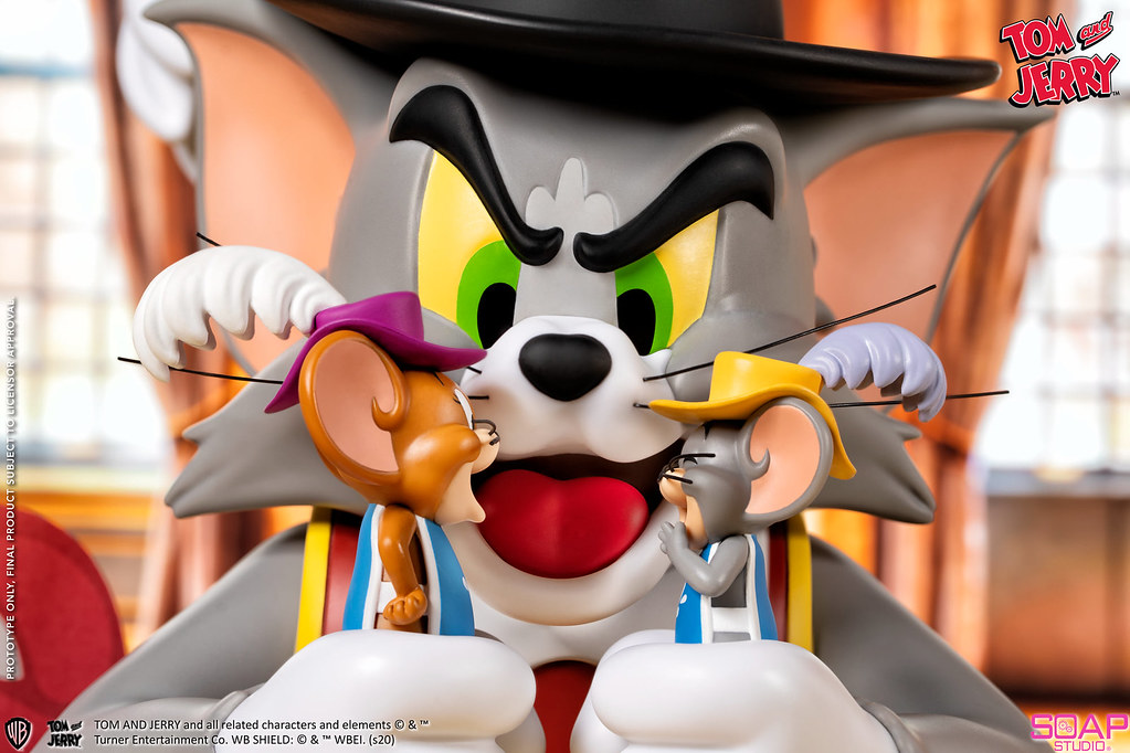 Tom and Jerry - Musketeers Vinyl Bust