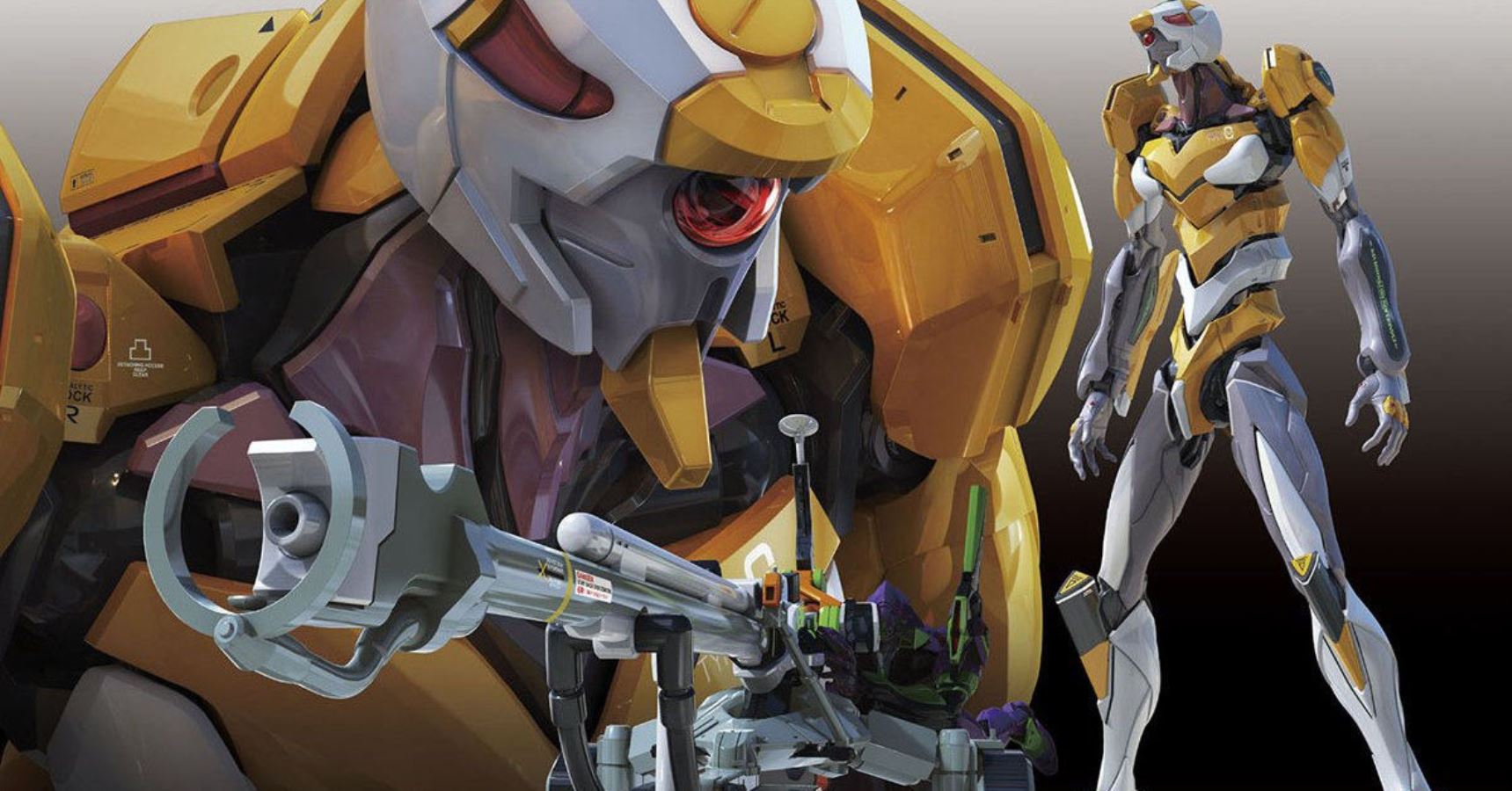 RG Regular Person Model Final Weapon Android EVA-00 Test Type DX Positron Set