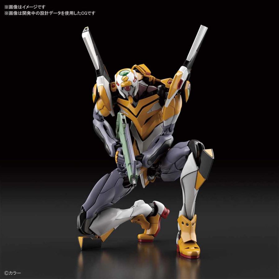 RG Regular Person Model Final Weapon Android EVA-00 Test Type DX Positron Set