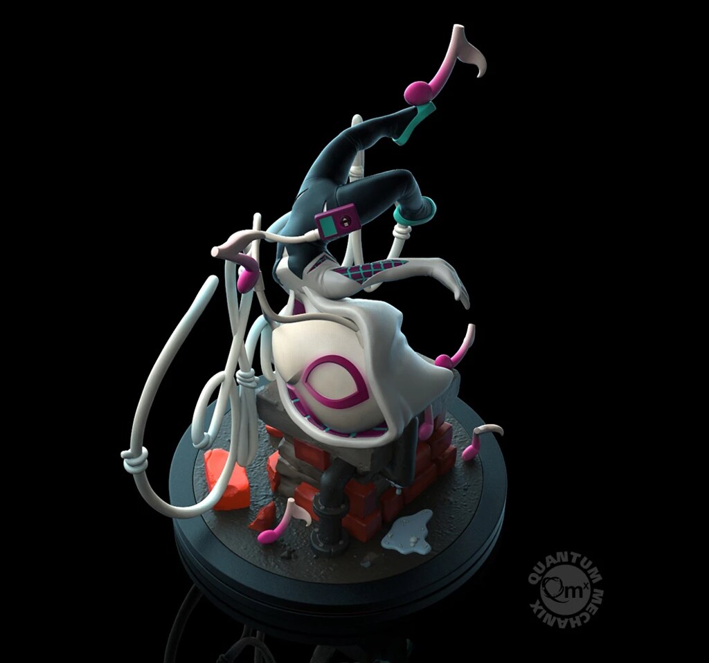 Q-Fig Spider-Man Into Spider Verse - Spider-Gwen